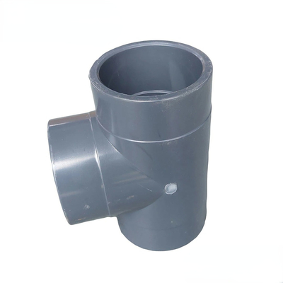 Wholesale Kinds Rate DN16 Reducer Tee PVC Tube Coupling of UPVC Pipe Fitting Water Pipe Fitting